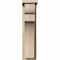 Ekena Millwork Yorktown Rough Sawn Corbel w/Backplate, Douglas Fir, 6"W x 12"D x 24"H COR06X12X24YOR01RDF - alternate 4